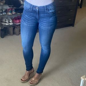 Express mid-rise ankle jegging